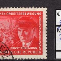 DDR 1955 Führer der Deutschen Arbeiterbewegung MiNr. 475 gestempelt