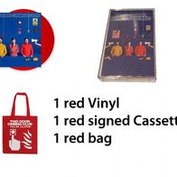 Two Door Cinema Club False Alarm 1 red Vinyl 1 red Cassette signed 1 red bag