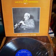 Sidney Bechet at his rare of all rarest performances Vol.1- Italy Imp. Lp - n. mint