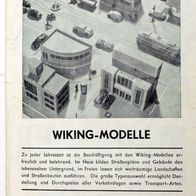 Wiking Bild-Preisliste 1954 in A5 extrem selten!