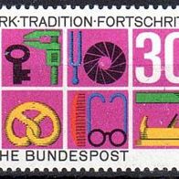 Bund 1968 Mi. 553 * * Handwerk Postfrisch (5206)