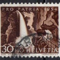 Schweiz gestempelt Michel Nr. 600 Pro Patria 1954