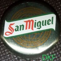 San Miguel Bier Brauerei DKF Kronkorken Spanien Deutschland Kronenkorken, tappi birra