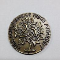 Medaille Kuratorium der Bayerischen Arbeitgeberschaft bronze 25 Jahre Treue Mitarbeit