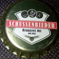 Schussenrieder Bier Kronkorken Brauerei Ott 2019 Kronenkorken neu in unbenutzt