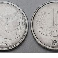 Brasilien 10 Centavos 1997 ## Kof7