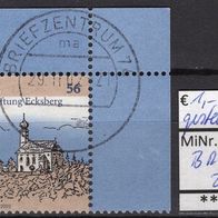 BRD / Bund 2002 150 Jahre Stiftung Ecksberg MiNr. 2246 gestempelt Eckrand -1-