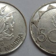 Namibia 50 Cents 2010 ## Be2