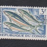 Kongo Sondermarke " Meerestiere " Michelnr. 16 o