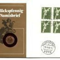 Numisbrief "Glückspfennig" BRD #378