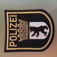 Polizei Berlin Wasserschutzpolizei blau Abzeichen Patch!