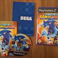 PS2 - Sonic Gems Collection - 9 Games in einem, inkl. Werbeflyer - Playstation 2
