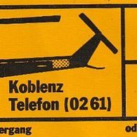 SAR Aukleber Luftrettung Bundeswehr Koblenz, Rarität