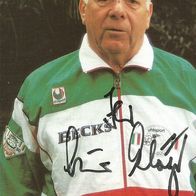 Kuno Klötzer - Beck´s AK - Ex Werer Bremen, Hamburger SV, Hertha BSC