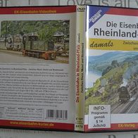 dvd Ek Die Eisenbahn in Rheinland-Pfalz , 1 Scheibe