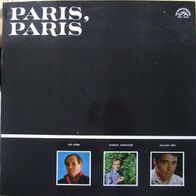 Charles Aznavour / Jacques Brel / Léo Ferré - Paris, Paris LP