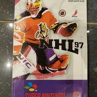 SUPER Nintendo NHL 97 Spielanleitung Original SNES Eishockey