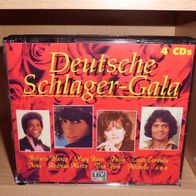 4 CD - Deutsche Schlager-Gala (Nighttrain / Tina York / Jacob Sistsers / Paola)- 1995