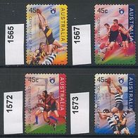 Australien Mi. Nr. 1562 + 1565 + 1567 + 1568 + 1571 + 1572 + 1573 + 1574 (2) o <