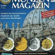 Deutsches Münzenmagazin 4/2013 noch eingeschweißt
