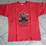 Hummelsheim T-Shirt rot mit Applikationen Gr. 164