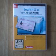 English G 21 Vokabelkartei interaktiv 8. Klasse ISBN 9783060323722