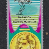 Äquatorialguinea Sondermarke " Olympische Spiele " Michelnr. 165 o