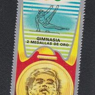 Äquatorialguinea Sondermarke " Olympische Spiele " Michelnr. 166 o