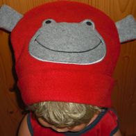 warme rote Mütze ONE SIZE (5275)