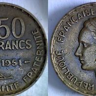 Frankeich 50 Francs 1951 (1291)