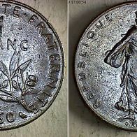 Frankeich 1 Franc 1960 (1298)