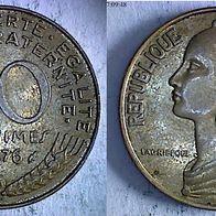 Frankeich 20 Centimes 1976 (1308)