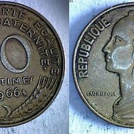 Frankeich 20 Centimes 1966 (1310)