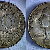 Frankeich 20 Centimes 1978 (1312)
