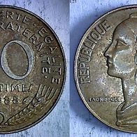 Frankeich 20 Centimes 1988 (1313)