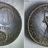 Ungarn 10 Forint 1971 (1329)