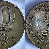 Ungarn 10 Forint 1985 (1332)