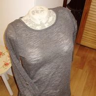 Only Shirt Shirt grau weich 7/8 Arme Gr S