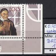 BRD / Bund 1995 150 Jahre Vinzenz-Konferenzen in Deutschland MiNr. 1793 gest. Ecke -2
