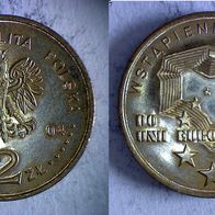 Polen 2 Zloty 2004 Mitgliedschaft in der EU (0021)