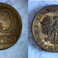 Polen 10 Zloty 1989 (0038)