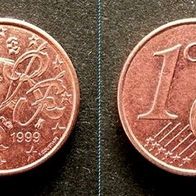 1 Cent - Frankreich - 1999