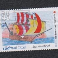 BRD Südmail Briefmarke von 2010 " Kindermalwettbewerb " 49 C o