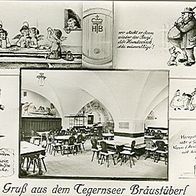 83684 Tegernsee Gruß aus dem Tegernseer Bräustüberl 1965