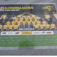 Alemannia Aachen Poster Saison 2006/2007 laminiert