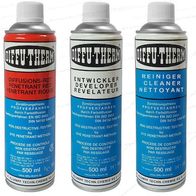 DIFFU-THERM Rissprüfmittel BRE Reiniger Blau – 12x 500ml – Zerstörungsfreie Farbeindringprüfung Nach DIN EN ISO 3452, Für Metall & Co.