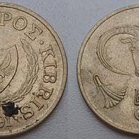 Zypern 5 Cent 1991 ## Kof3