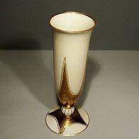 Frühe Porzellanvase Echt Ätzgold Vase, 1811 Altenburg Porzellan Vase, Ätz Gold