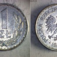 Polen 1 Zloty 1988 (0120)