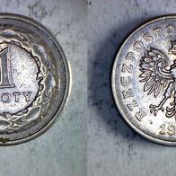 Polen 1 Zloty 1990 (0125)